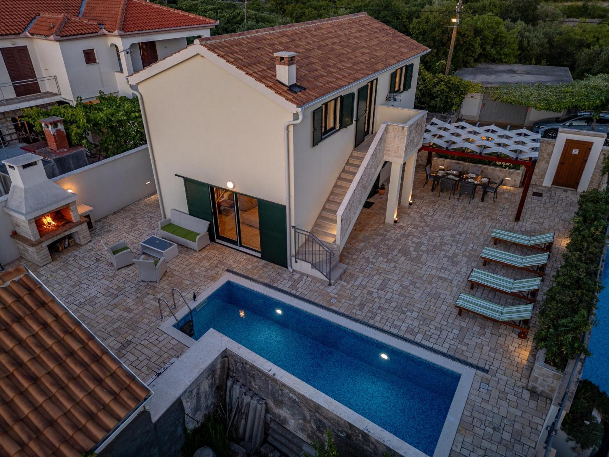 Villa Ivo Zadarvillas Vinjerac Exterior foto